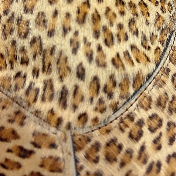 Pajar Tall Calf Hair Leopard Print Boots, Sz 7 - Picture 12 of 15